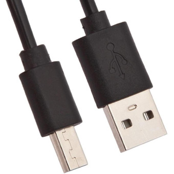 Кабель LP USB 2.0 - Mini USB 1 метр черный CD126579