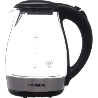Чайник электрический Hyundai HYK-G2030 черный (1187746)