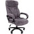 Кресло для руководителя Chairman Home 401 тёмно серое (велюр, пластик)