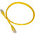 Патч-корд витая пара TWT TWT-45-45-1.0-YL cat 5e 1 м