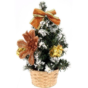 Елка новогодняя Remeco Collection настольная 20 см с декором (237284)