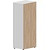 Шкаф для одежды Strike OMHD860BLOW (дуб светлый/белый, 800х600х1950 мм)