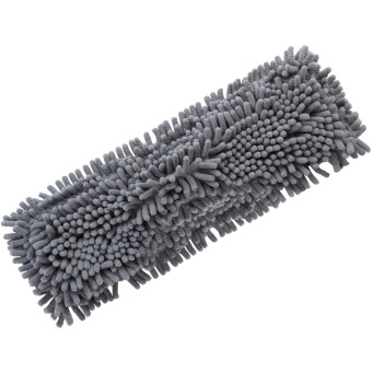 Насадка МОП для швабры-флаундера (плоской) SYR микрофибра 40x13 серая