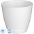 Горшок для цветов с поддоном Idiland Flora 2.2.л белый (15x16 см)