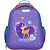 Ранец №1 School Basic Олененок анатомический фиолетовый с двумя  отделениями