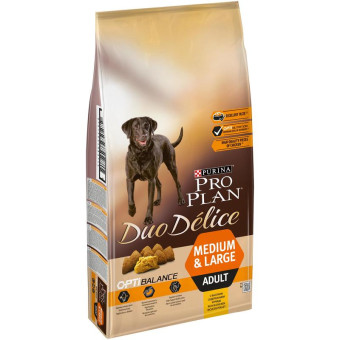 Корм для собак средних и крупных пород сухой Purina Pro Plan DuoDelice С курицей 10 кг