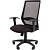 Кресло для руководителя Easy Chair 672 TC черное (ткань/сетка, пластик)