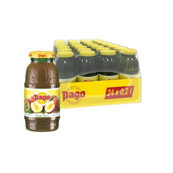 Нектар Pago персик-лимон 0.2 л (24 штуки в упаковке)