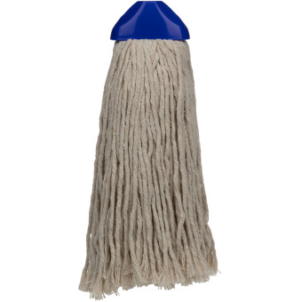 Насадка МОП веревочная Премиум I Люкс хлопок 27 см 180 г белая
