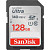 Карта памяти 128 ГБ SDHC SanDisk Ultra UHS-I U1 A1 SDSDUNB-128G-GN6IN