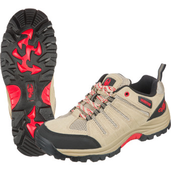 Кроссовки Cкорпион Пионер ПУ-нитрил из микрофибры бежевые/черные (размер 46)