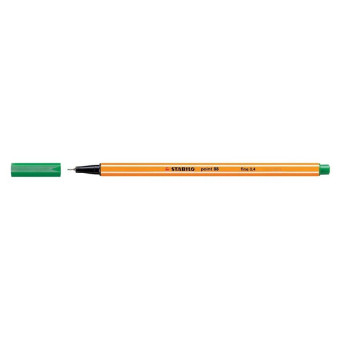 Линер Stabilo Point 88/36 зеленый (толщина линии 0.4 мм)