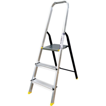 Стремянка алюминий/сталь Алюмет АМS7803 3 ступени
