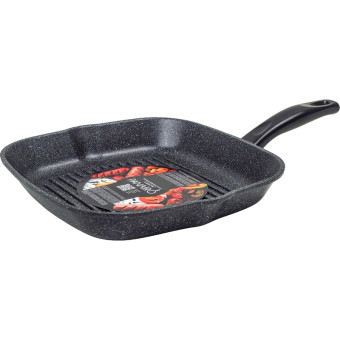 Сковорода-гриль Panairo Gordalia 27х27 см с антипригарным покрытием