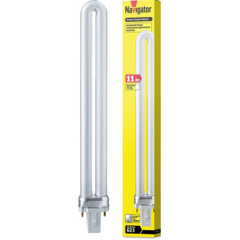 Лампа люминесцентная Navigator 11 Вт G23 T4 4000 К 805 Лм (94073)