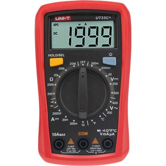 Мультиметр UNI-T UT33C+ цифровой портативный (13-0057)