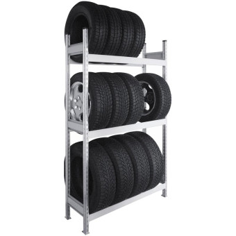 Стеллаж для шин СТ-023 (1500x300x2000 мм, 3 яруса)