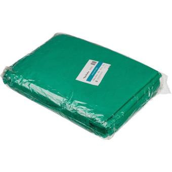 Простыня одноразовая Чистовье Люкс нестерильная 200х140 см спанбонд (зеленая, плотность 30 г, 10 штук в упаковке)