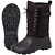 Сапоги мужские Д-14 ЭВА утеплённые с вкладным чулком чёрные с надставкой  размер 46