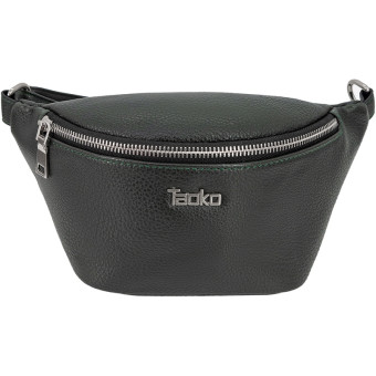 Сумка поясная Taoko Tanishi искусственная кожа зелёная