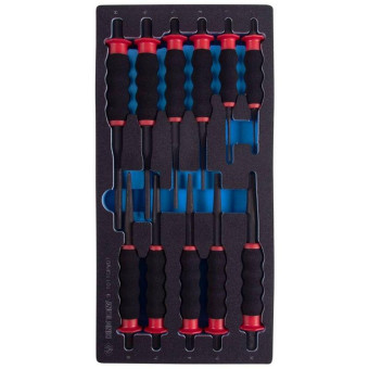 Набор выколоток, бородков и кернеров King Tony 11 предметов (9-1011GPV01)