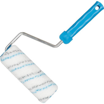 Валик малярный с ручкой TOPFORT Blue 180 мм полиамид ворс 12 мм