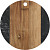 Доска разделочная Regent inox Linea Acacia дерево/мрамор 26х26х1.2 см