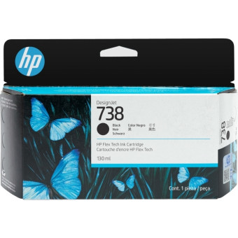 Картридж струйный HP 738 498N4A черный матовый оригинальный