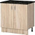 Шкаф кухонный Комфорт 911672 (дуб сонома, 800х600х852 мм)