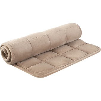 Одеяло 1-спальное Prime Prive Минки 40x90 см кассетное бежевое