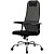 Кресло для руководителя Easy Chair SU-B-8 серое/черное (ткань, сталь)