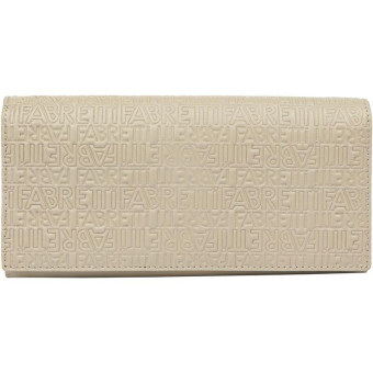 Кошелек женский Fabretti из натуральной кожи бежевого цвета (QFA022NPr-191)