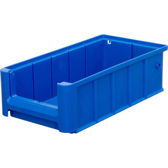 Ящик (лоток) SK полочный полипропиленовый 300х155х90 мм синий