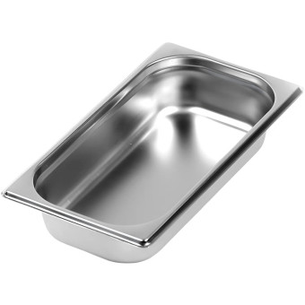 Гастроёмкость GN 1/3 32.5х17.6х6.5 см 2.5 л нержавеющая сталь