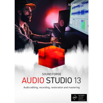 Программное обеспечение Magix Sound Forge Audio Studio 13 - ESD электронная лицензия для 1 ПК (ANR008863ESD)