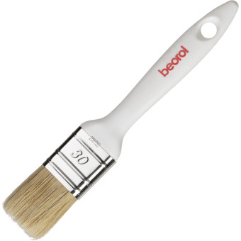 Кисть малярная плоская Beorol economy из смешанной щетины 30x15 мм (40540)