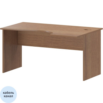 Стол эргономичный Арго А-200 правый (орех гварнери, 1400х900х760 мм)