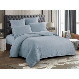 Постельное белье Cleo Candy Cotton 31/007-CC (евро, жаккард)