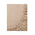 Простыня на резинке Волшебная ночь Coffee cream 180x200 см поплин 105  г/кв.м разноцветная