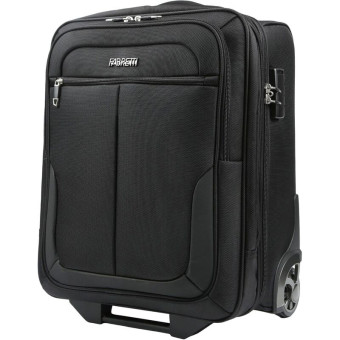 Чемодан Fabretti 35 литров из ткани черный (R1817-16-02)