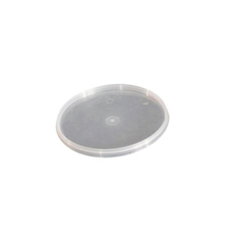 Крышка пластиковая прозрачная диаметр 140 мм (560 штук в упаковке, для арт. 953176)