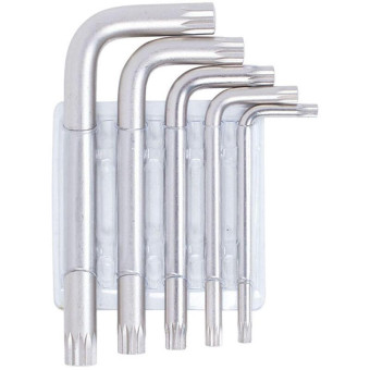 Набор ключей г-образных M5-M12 5 шт King Tony (20505PR01)