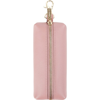 Ключница женская Fabretti из натуральной кожи розового цвета  (Q250013N-70)