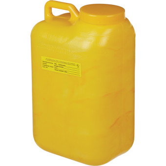 Упаковка для сбора медицинских отходов Олданс класс Б желтая 10 л