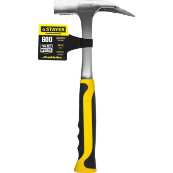 Молоток цельнометаллический кровельщика STAYER Strike 600 г(20205)