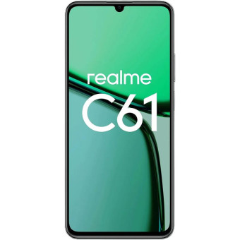 Смартфон Realme C61 RMX3930 128 ГБ зеленый (6941764442788)