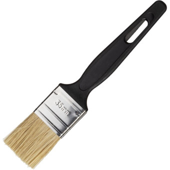 Кисть малярная плоская Сибртех из натуральной щетины 35x5 мм (82503)