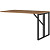 Стол приставной Easy Loft Director (дуб натуральный, 1200х800х752 мм)