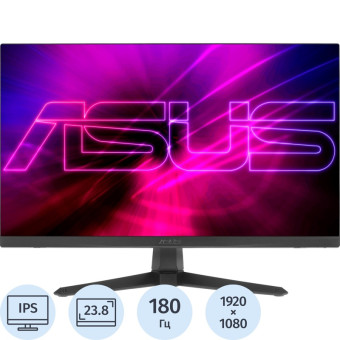 Монитор 23.8" Asus VG249Q3A чёрный (90LM09B0-B01170)