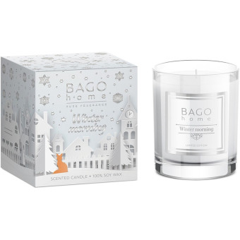 Свеча ароматическая Bago home Морозное утро 7.7x9 см